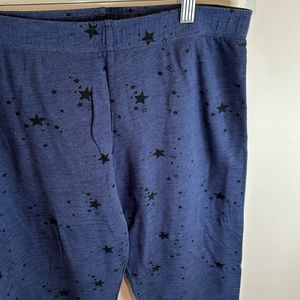 NWOT‎ Monrow Vintage Stardust Jogger in Midnight Blue. Size M